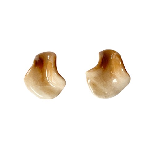 Mini earrings 'Dunes'